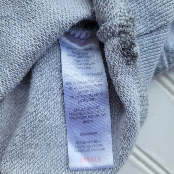 Maui and Sons Florida Surf Company Women's Gray Pullover Hoodie Sweatshirt S - Picture 9 of 9
